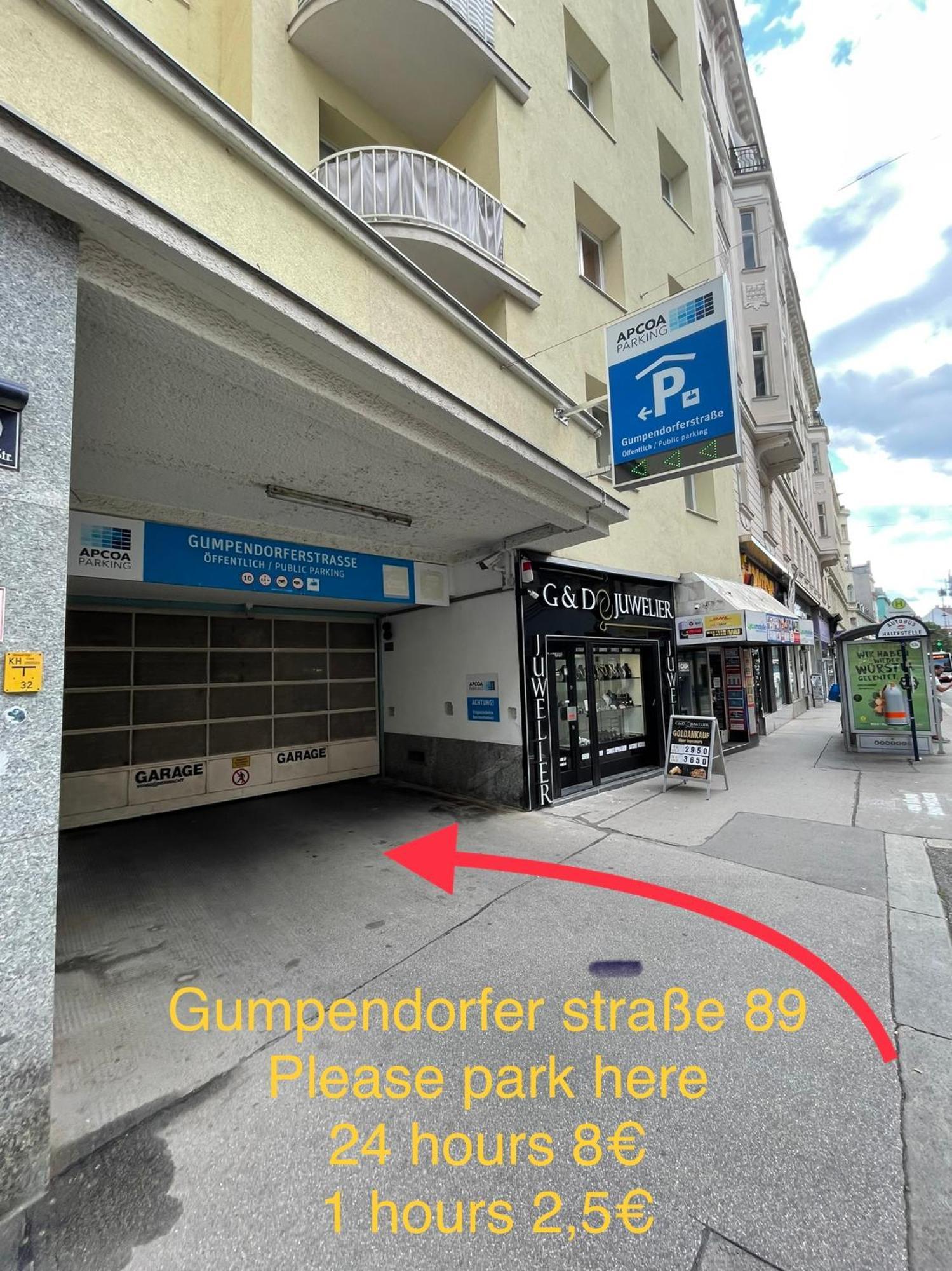 Direct City Center-Privat Rooms-5 Minutes Mariahilferstrasse Viena Exterior foto